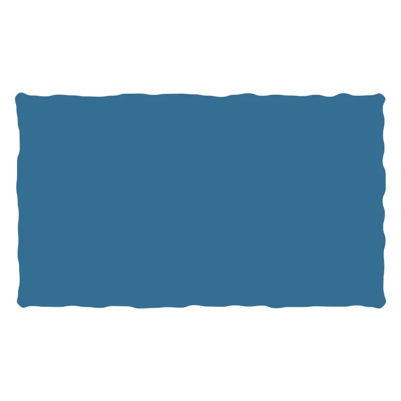 Cherry - rectangle blue