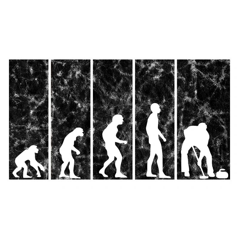 Eis Curling Curler Eisstockschießen Evolution