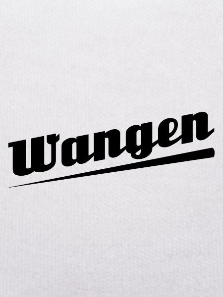 Wangen - Textdesign mit Stadtnamen