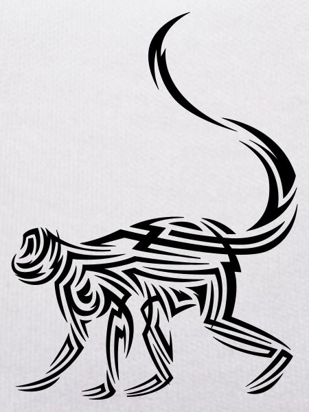 Affe Tribal Tattoo