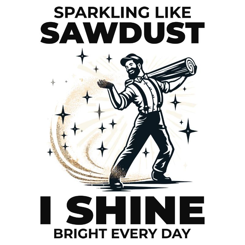 Bûcheron Menuisier Bûcheron Charpentier Sciure de bois