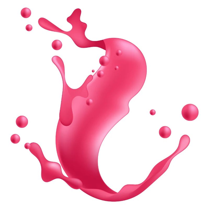 Farbklecks, Liquid Splash - Design, Geschenk-Idee