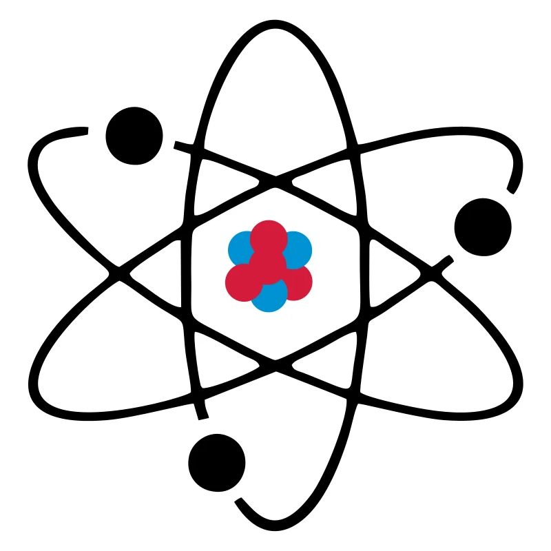 Atom 3farbig