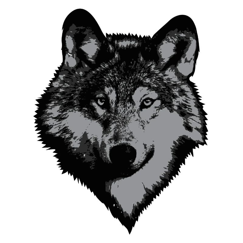 Wolf head