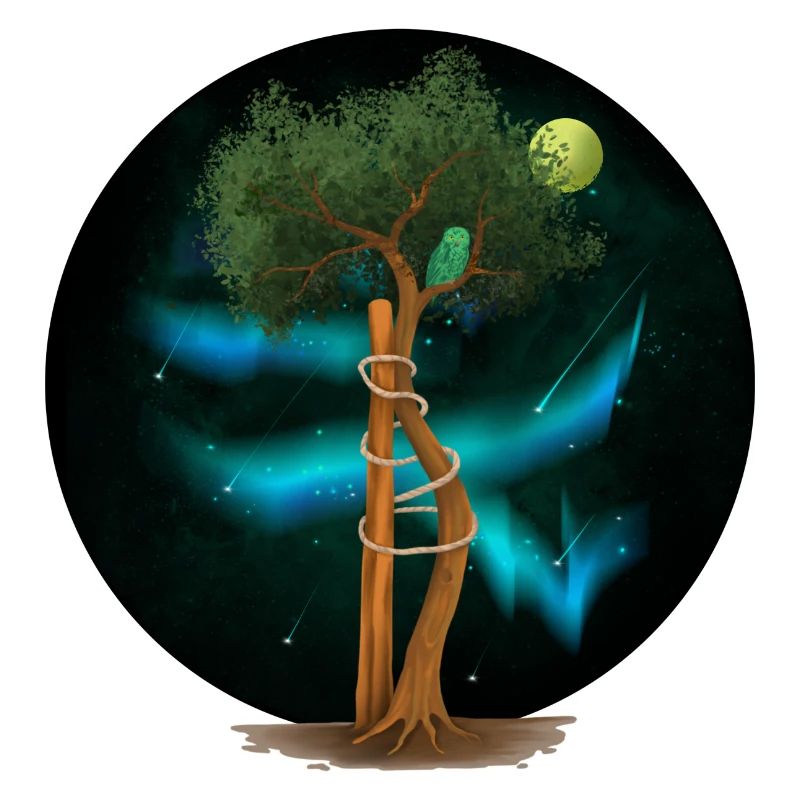 OT Tree in the Aurora Borealis (gOT it!)