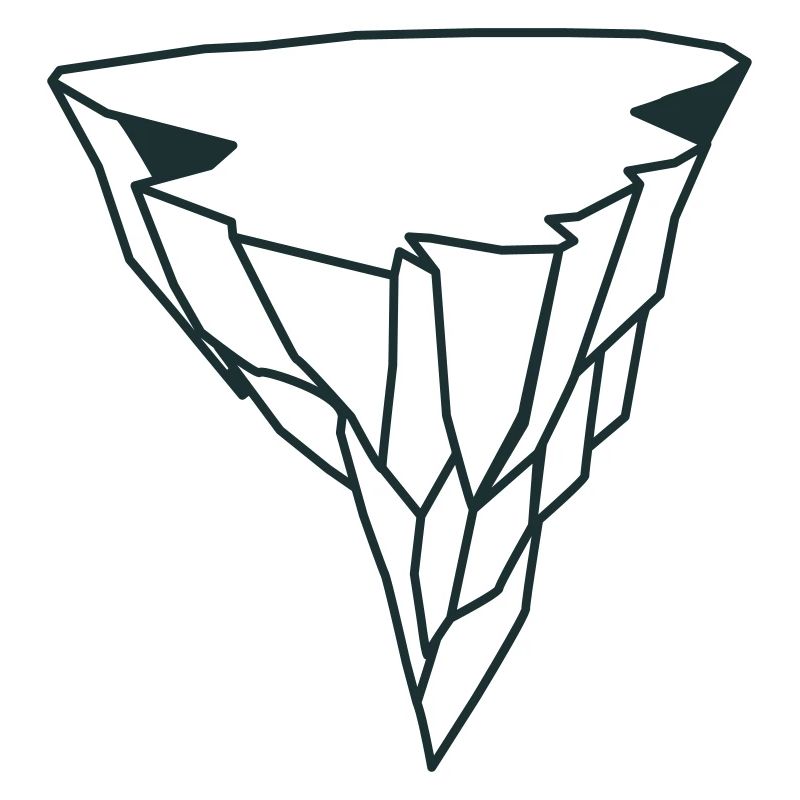 Shard floating cliff