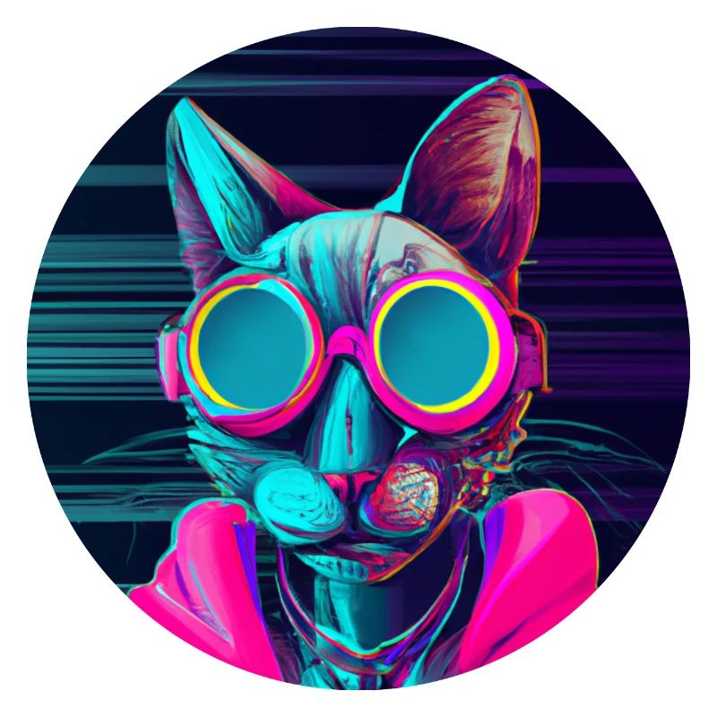 Stilvolle Katze
