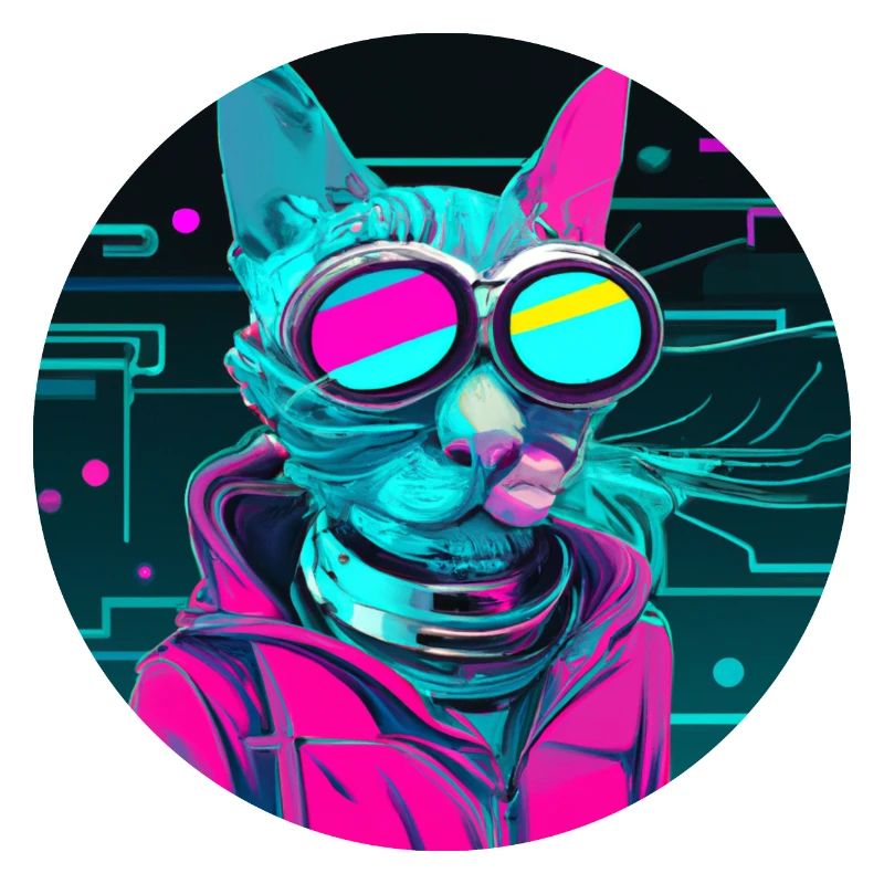 Stilvolle Katze