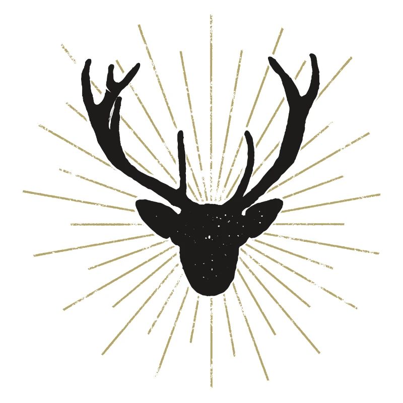 Nice illuminated deer head