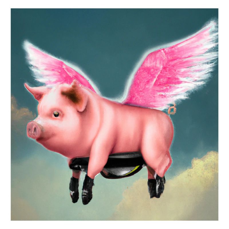 Flying pig