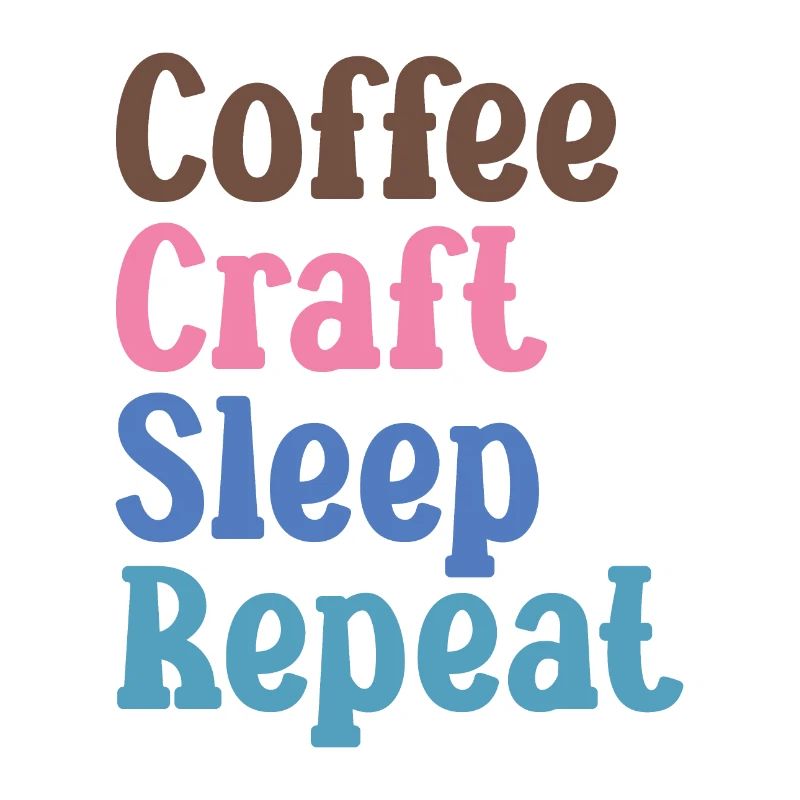 Manger, dormir, café, répéter