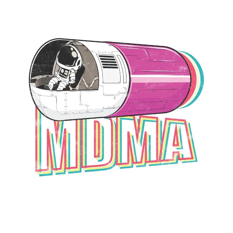 MDMA Ectasy Pill Techno Goa Gift