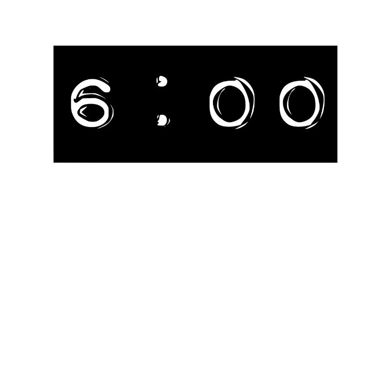6 o'clock