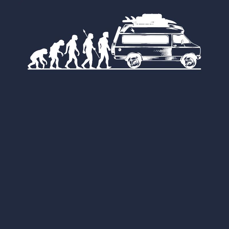 Tshirt Evolution Camper Geschenk
