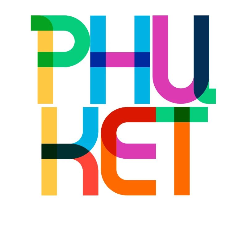 Phuket Thailand Pop Art Briefe