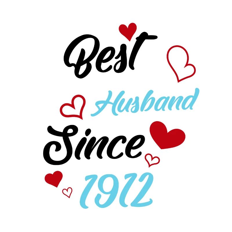 Bester Ehemann seit 1912 Hochzeit