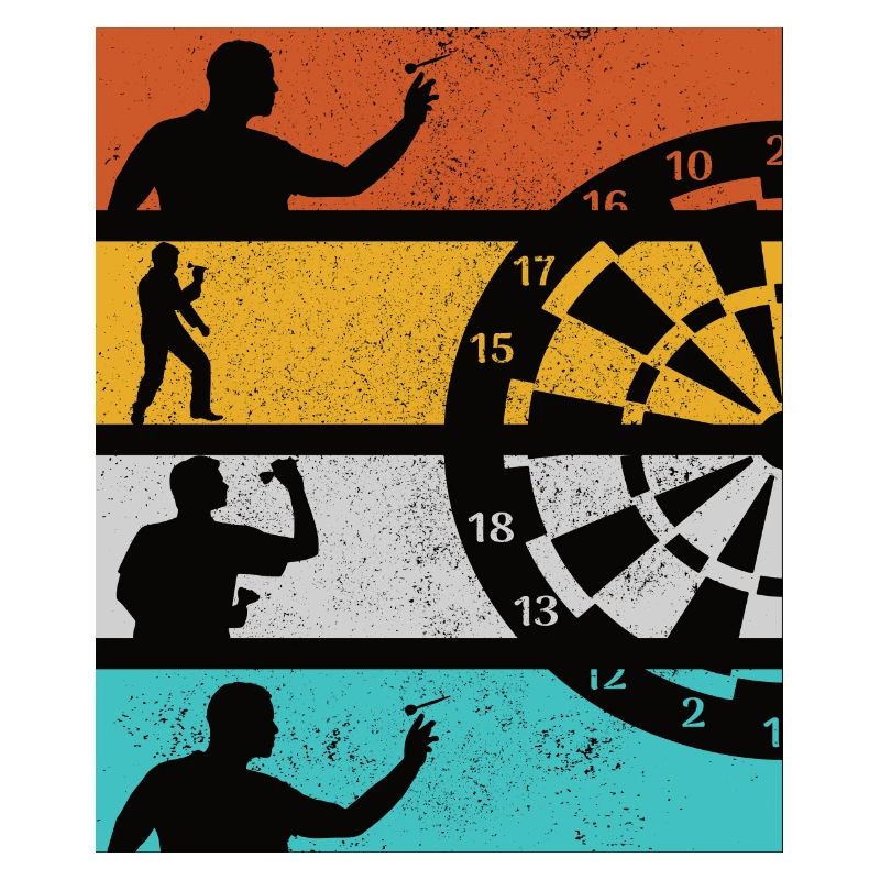 DART PLAYER RETRO DESIGN