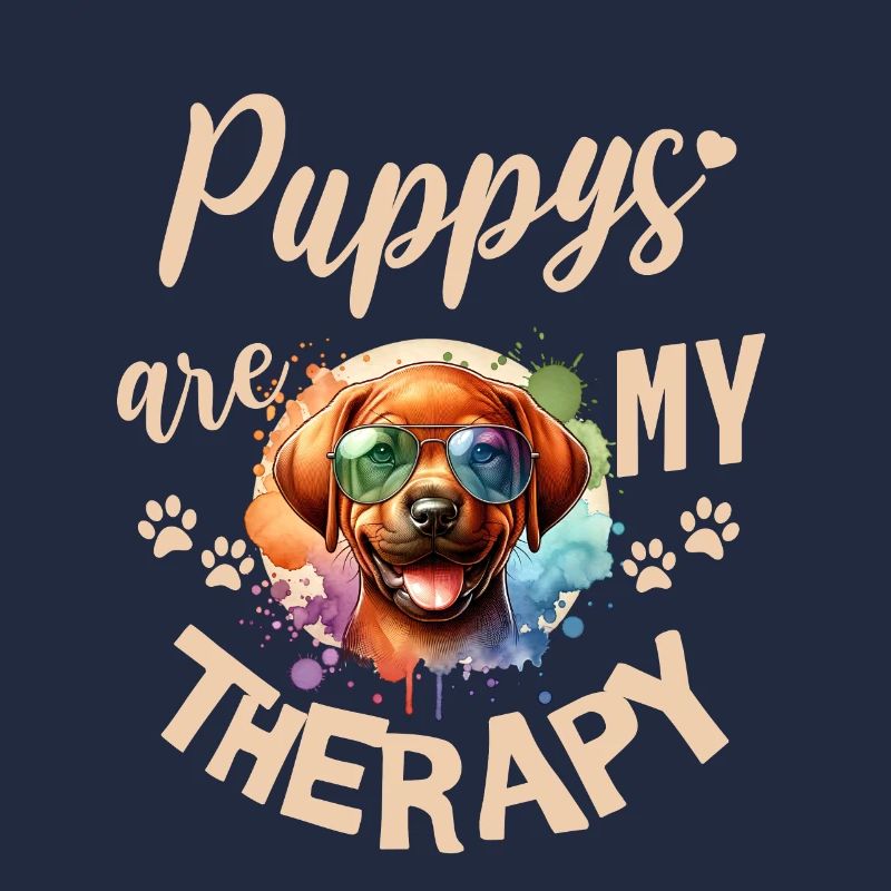 Conception à l’aquarelle de Rhodesian Ridgeback