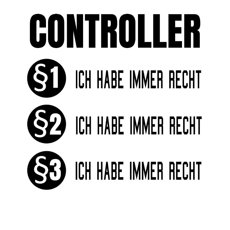 Controller Controlling BWL Geschenk Idee