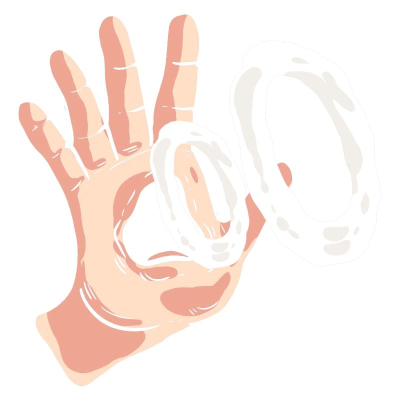 Vaping Hand Nicotine Dependent Gift