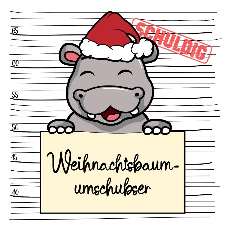 Weihnachtsbaum Umschubser Nilpferd