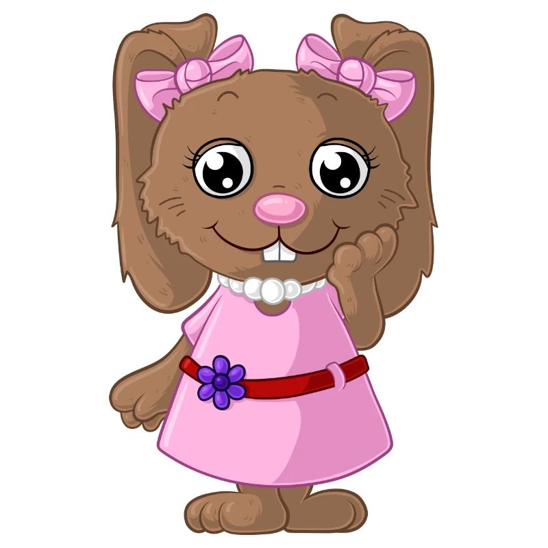 DOE mignon de bande dessinée