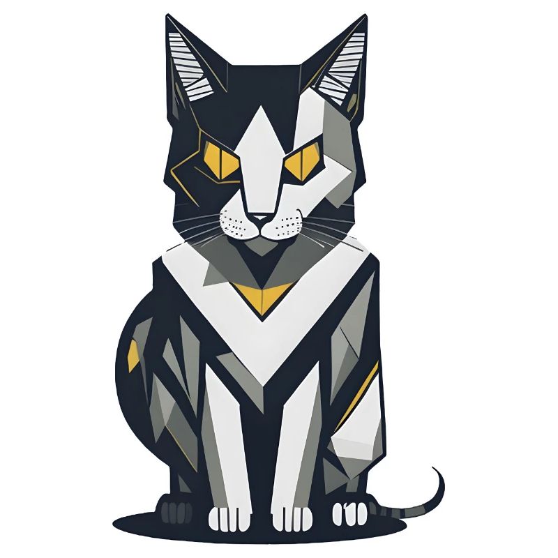 Minimalist Cat