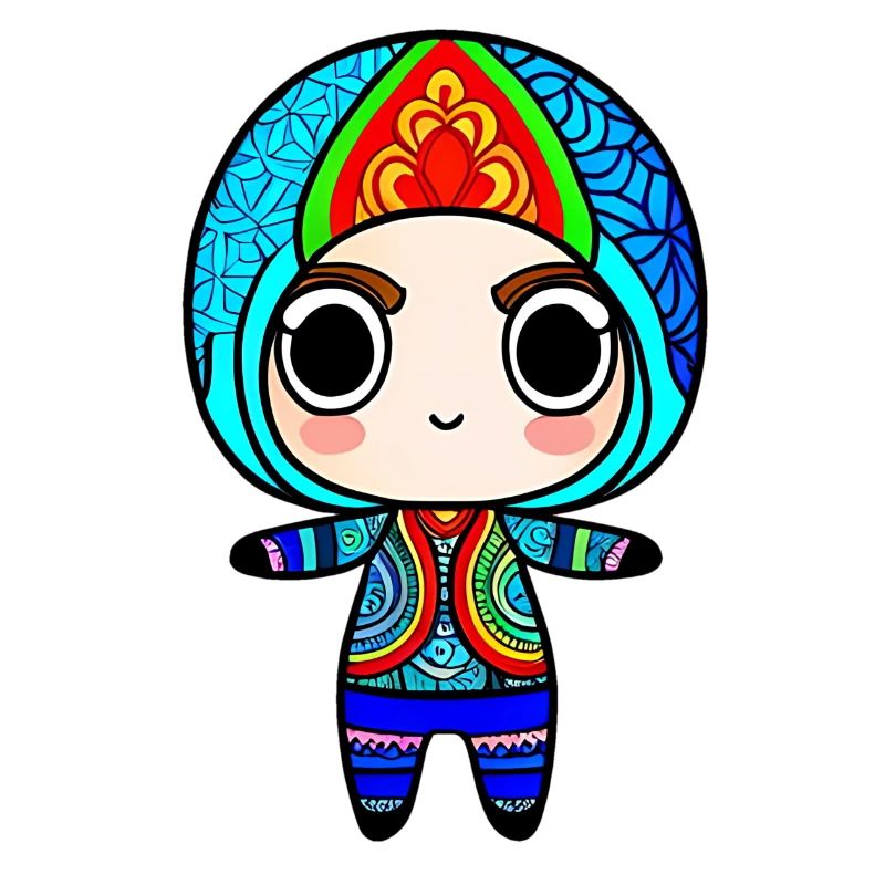 Chibi Zentangle