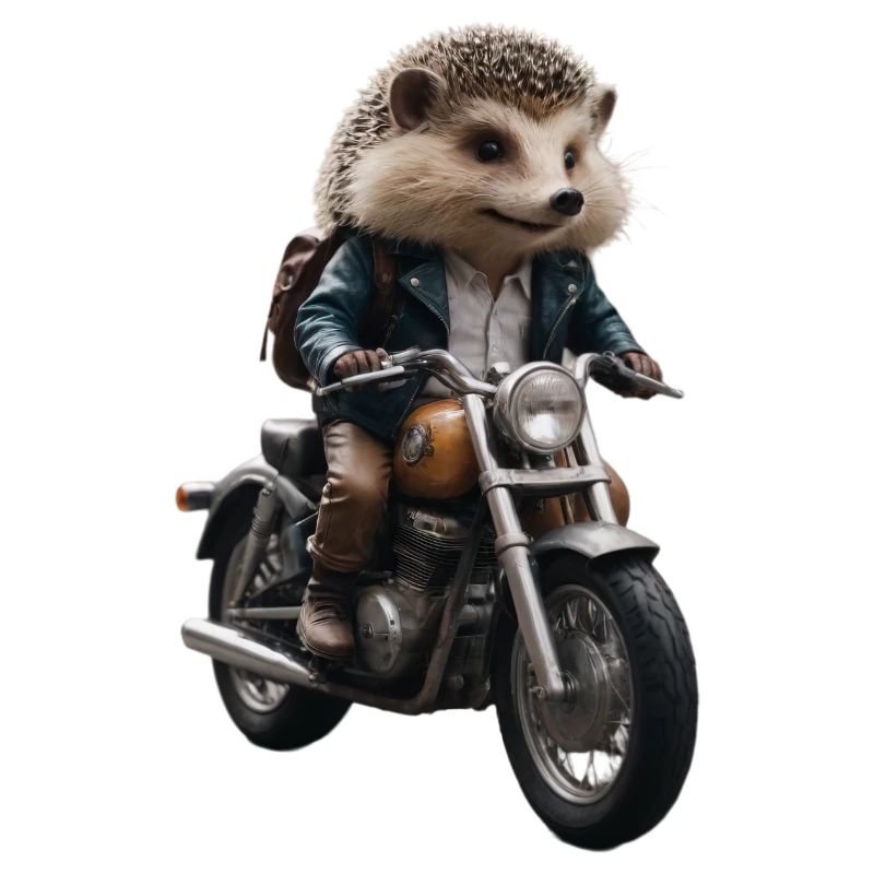 Biker-Igel