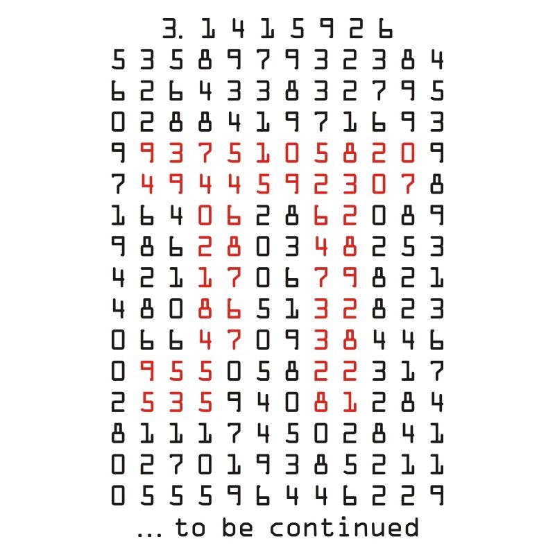 pi - 3,14159265 - nerd - mathematik