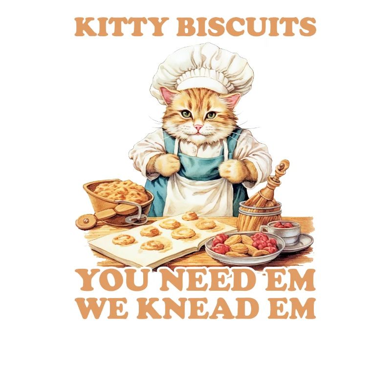 Kitty Biscuits Katze Kater Kekse Bäcker Backen