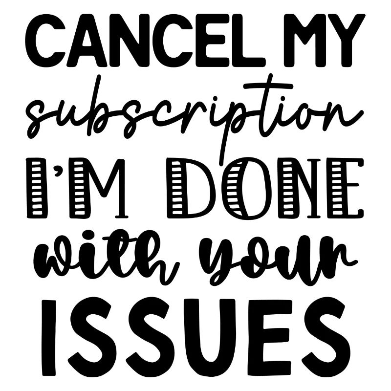 Cancel my susbscription