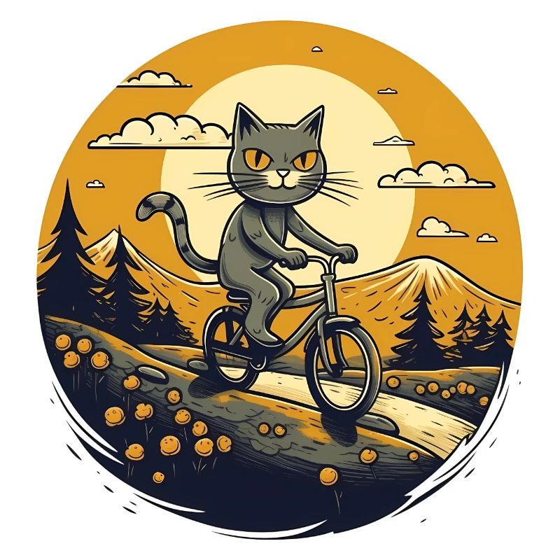 Meowtain Biker