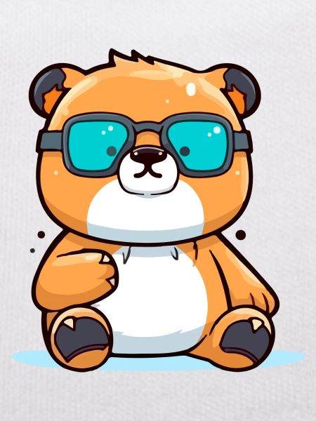 Molko the bespectacled bear