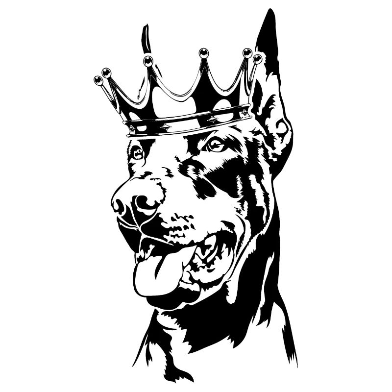 Dobermann Krone Hund Hunde Wilsigns