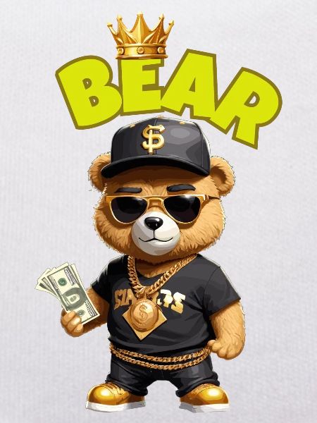 Teddybär mit Geld