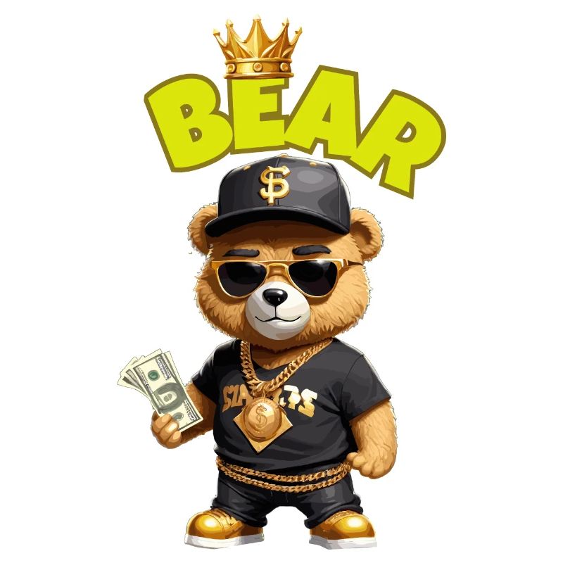 Teddybär mit Geld