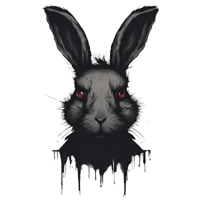 Dunkler Hase