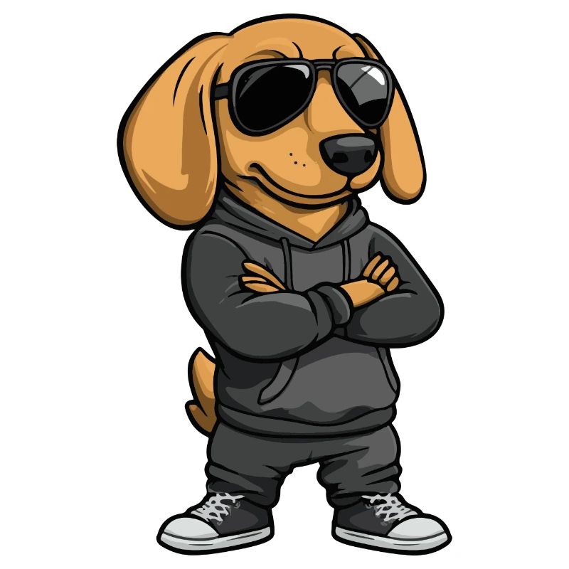 dachs hund comic
