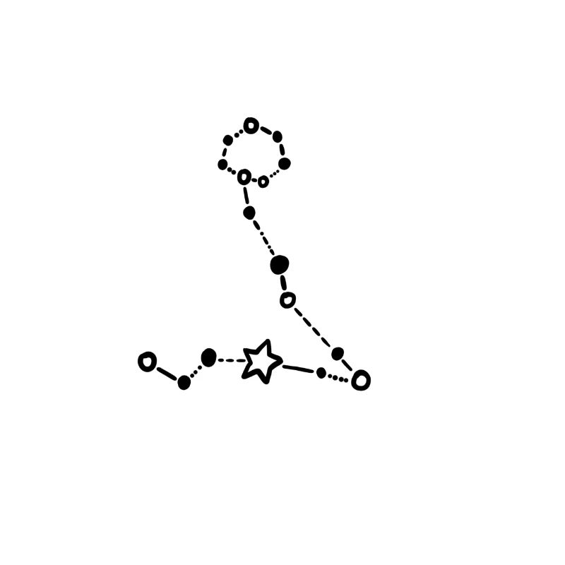 Zodiac Pisces black