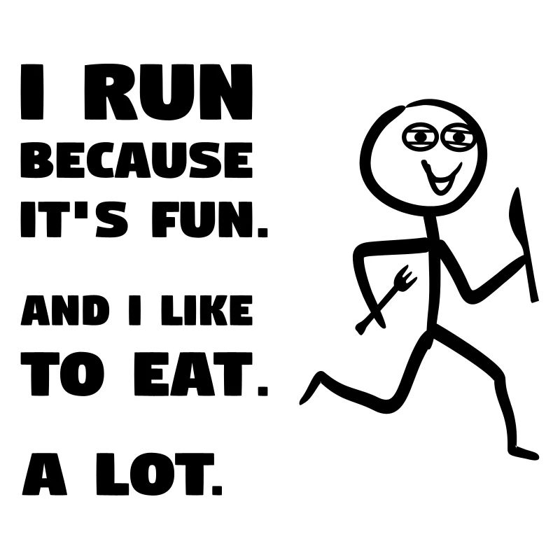 Running to eat