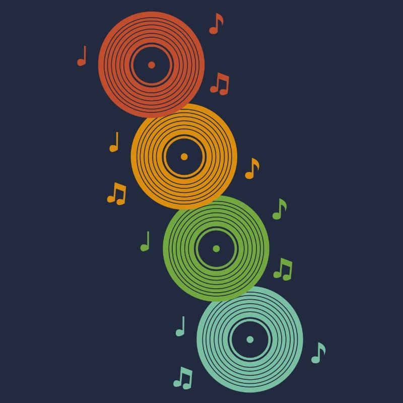 RECORDS DE VINYLE RÉTRO