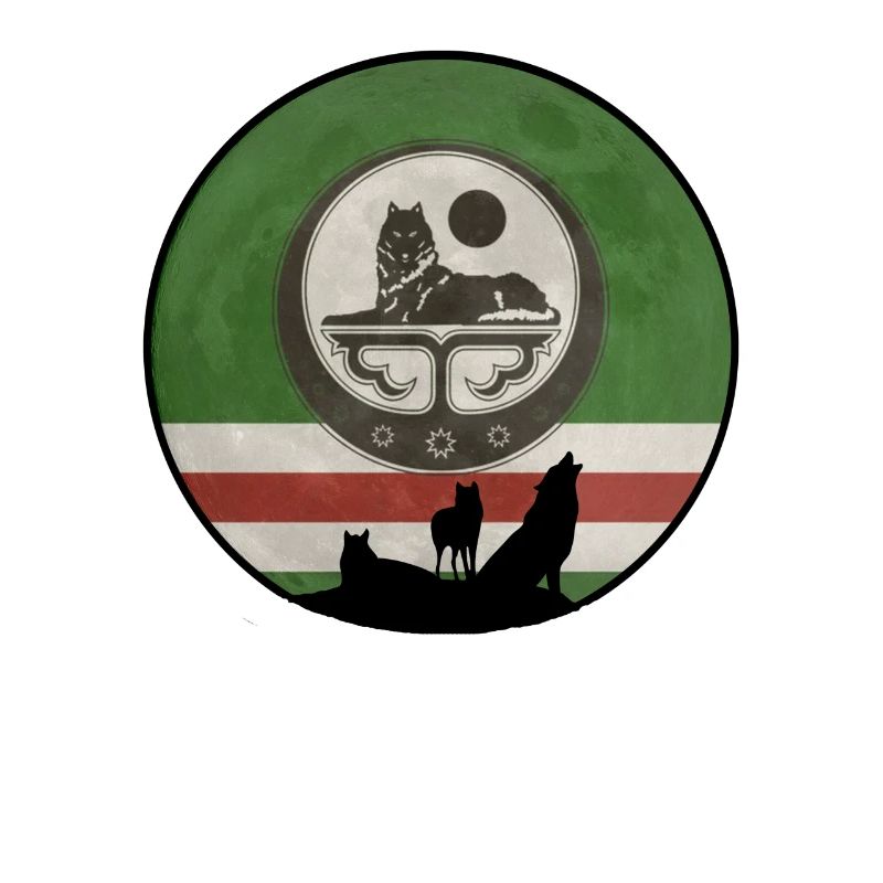 chechnya moon chechen wolf