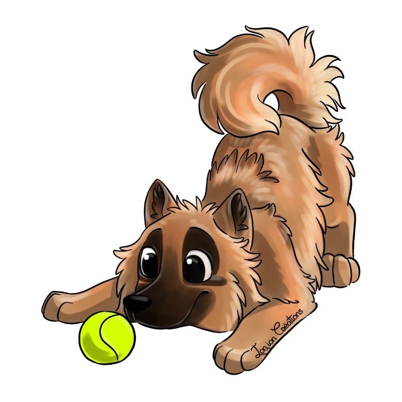 Le plus mignon Eurasier