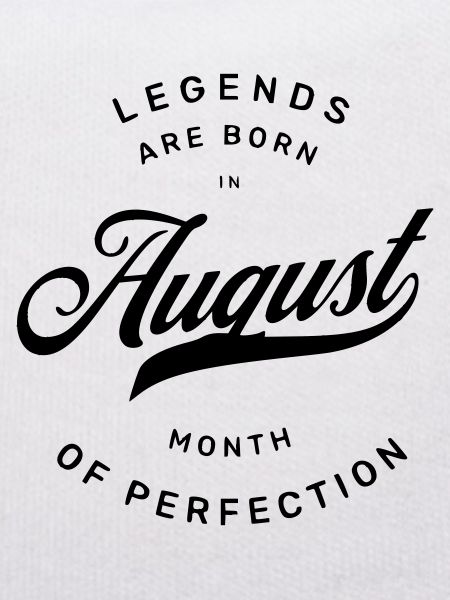 BIRTHDAY AUGUST