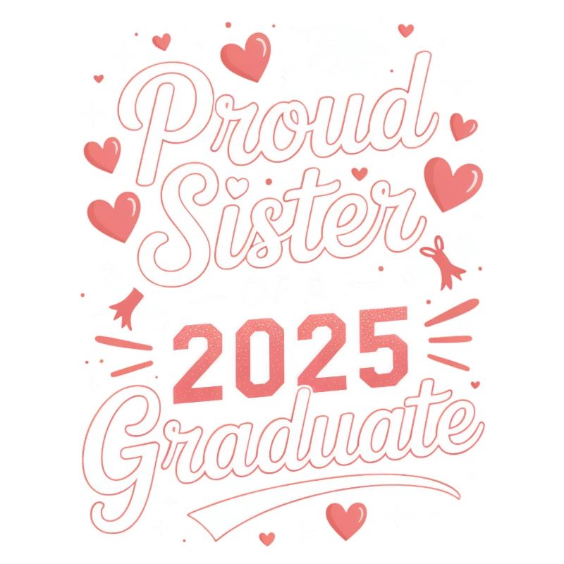 Stolze Schwester Eines Absolventen 2025