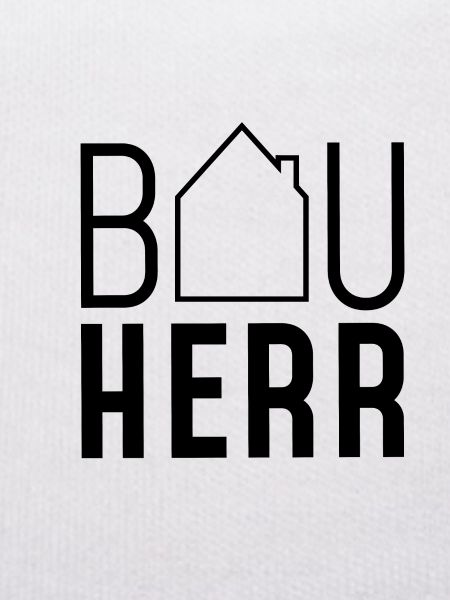 Bauherr mit Haus