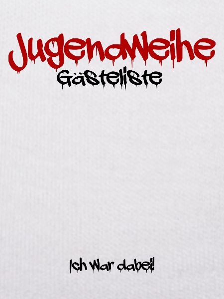 Jugendweihe Jugendliche Graffiti Geschenk