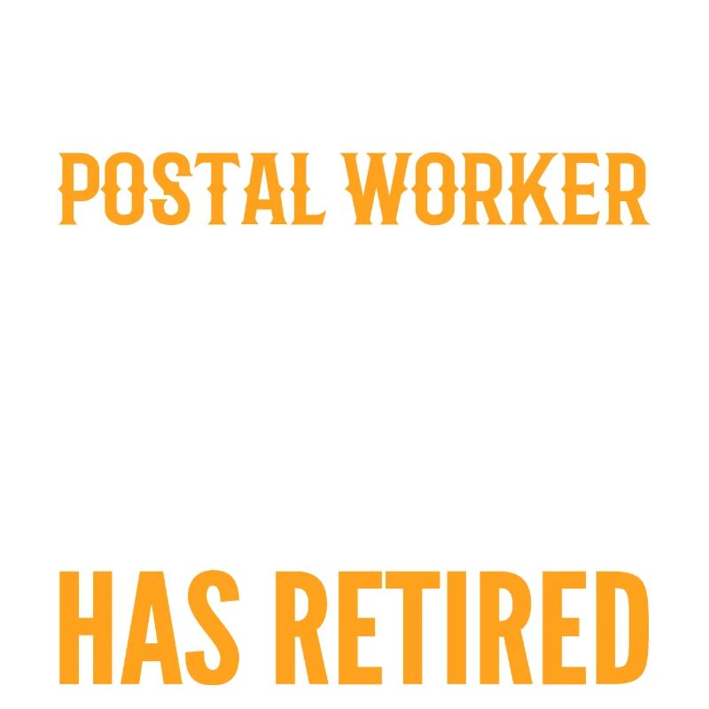 Cadeau légendaire de retraité des postes
