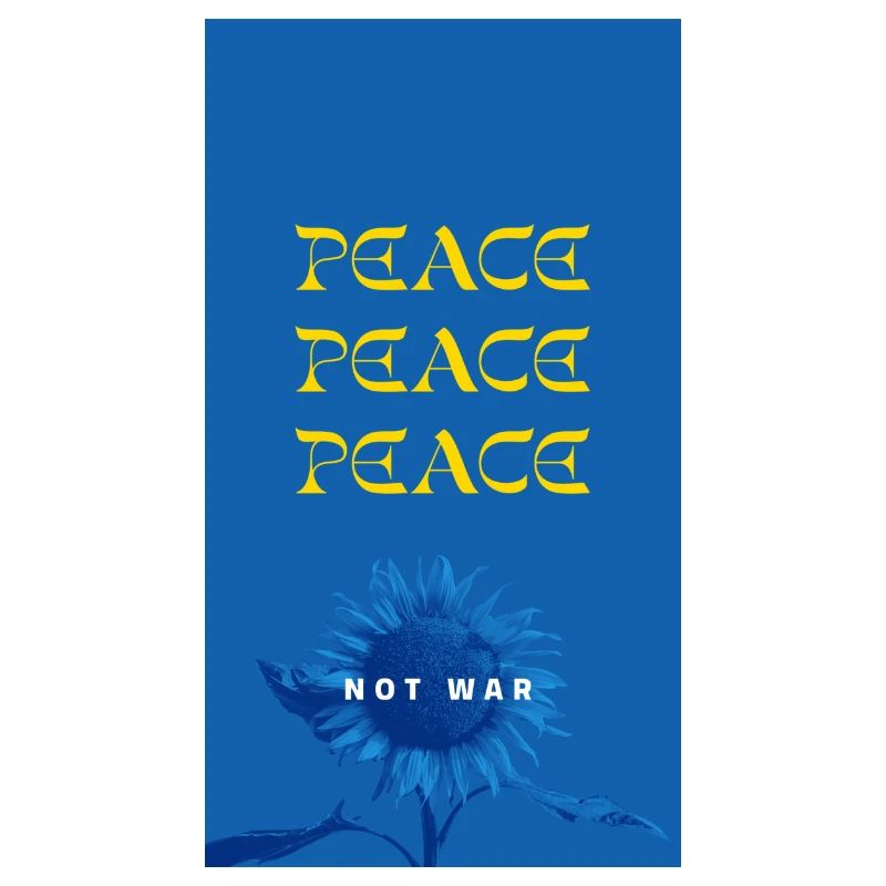 Peace not war